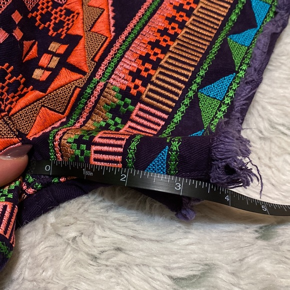 Maison Scotch Embroidered shorts Size 30 - Picture 4 of 12